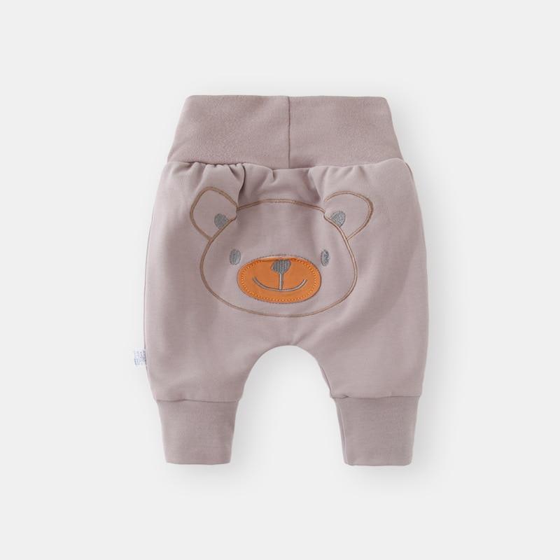 Thick Cotton Winter Baby Pants with High Elastic Waist