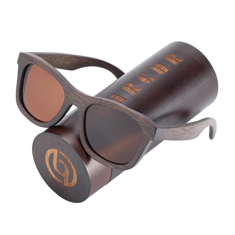 Polarized Bamboo Wooden Sunglasses Unisex UV400 Protection