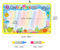 Magic Water Drawing Mat for Toddlers – Mess-Free Reusable Doodle Board