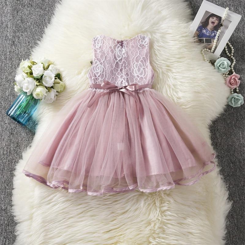 Luxury Floral Tulle Baby Girl Dress for Summer Parties and Events