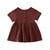 Toddler Girl Minimalist Cotton Linen A-Line Dress