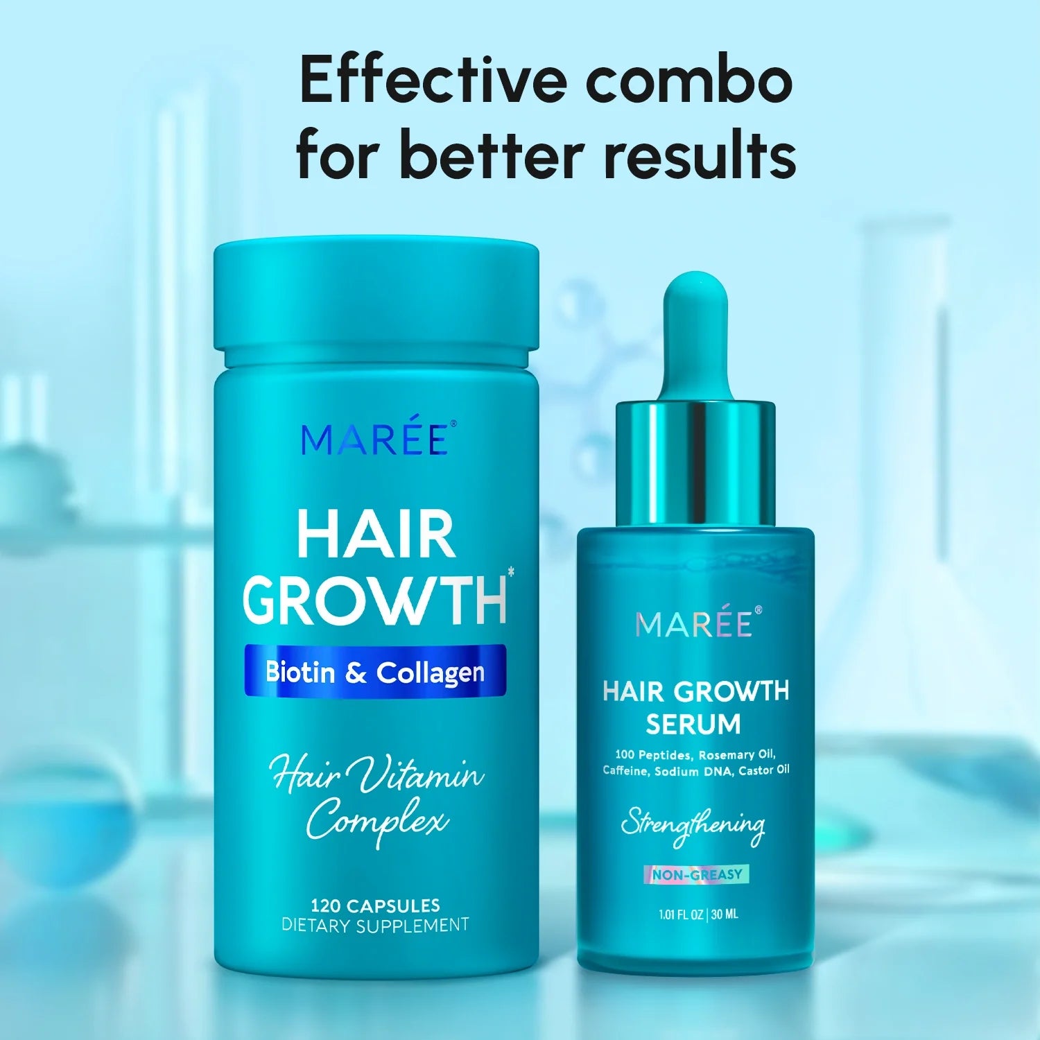 Biotin & Collagen Hair Growth Complex Supplement 120 Capsules - Image 8