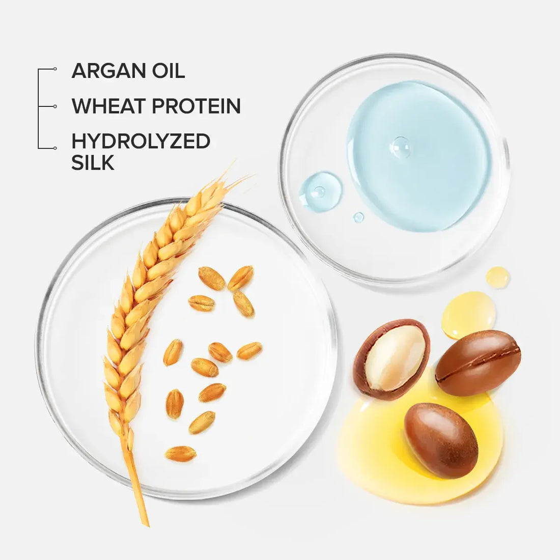 Keratin and Argan Oil Hair Serum for Dry and Damaged Hair 100ml - Image 5