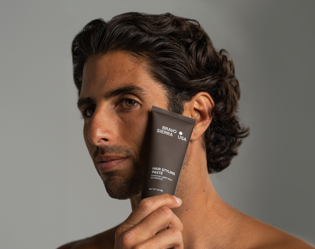 Hair Styling Paste Everyday Light Hold Non-Greasy Formula 3 oz - Image 5