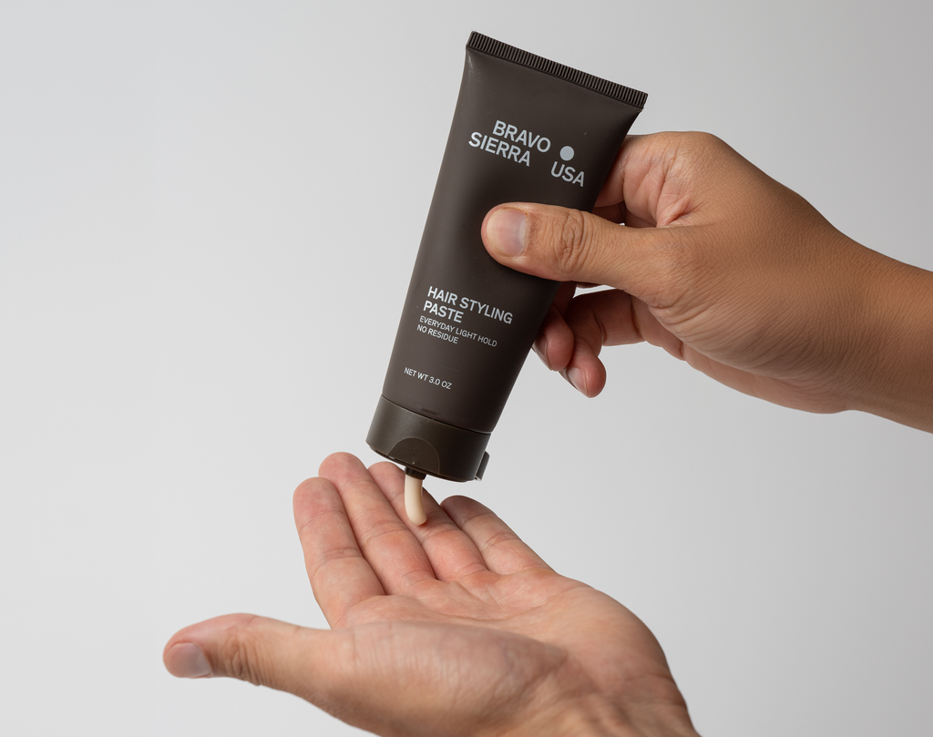 Hair Styling Paste Everyday Light Hold Non-Greasy Formula 3 oz - Image 4