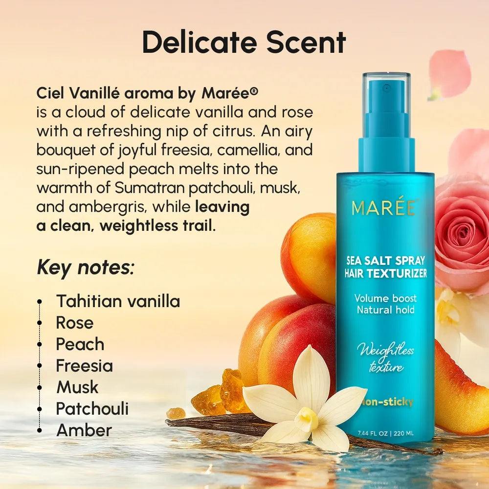 Keratin and Sea Salt Hair Texturizer Spray for Beachy Waves - Image 5