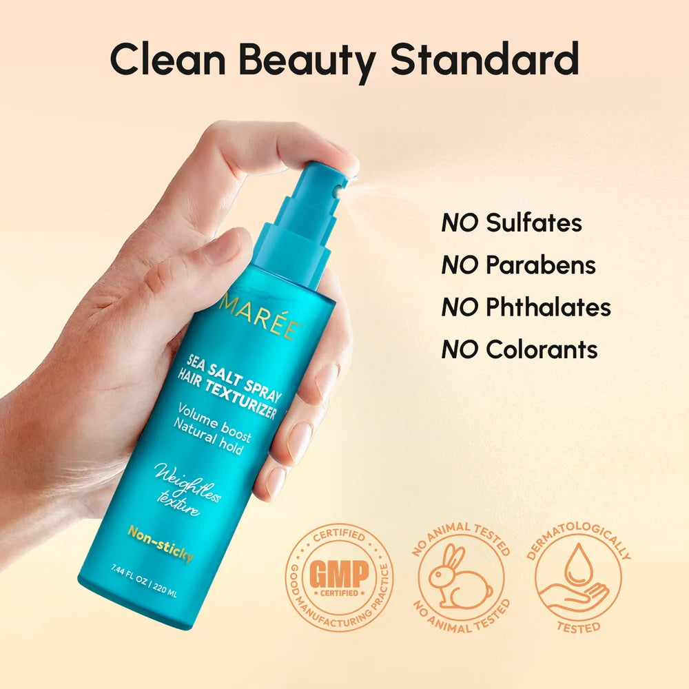 Keratin and Sea Salt Hair Texturizer Spray for Beachy Waves - Image 7