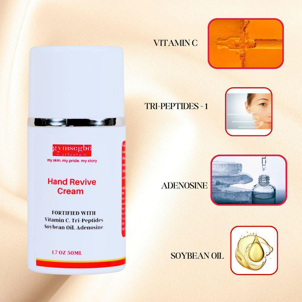 Hand Rejuvenating Anti-Aging Kit, Brightening Serum & Gloves