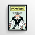 Happiness Monopoly Poster