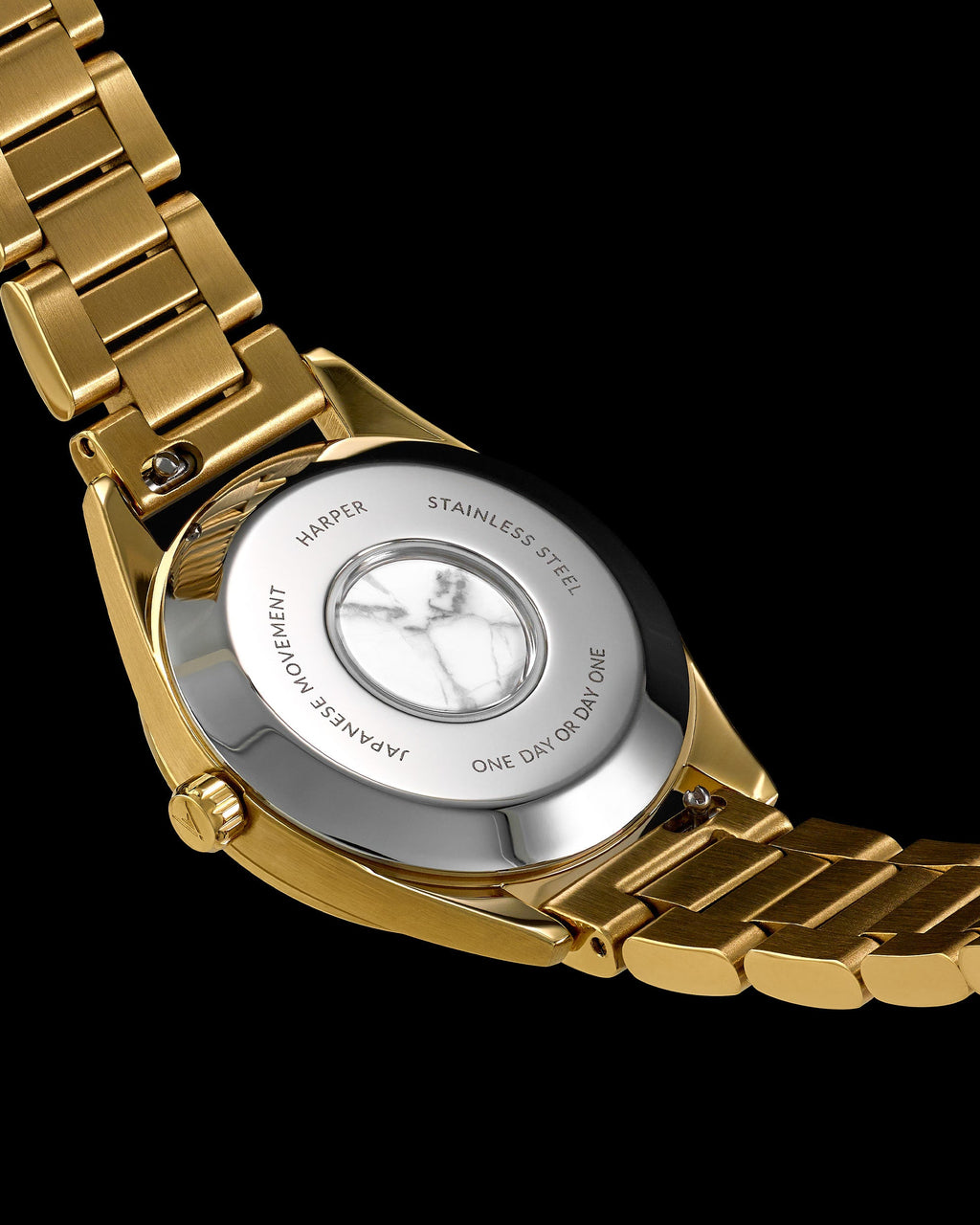 Harper Watch and Serpentine Bracelet Set in Green - Petite 29mm