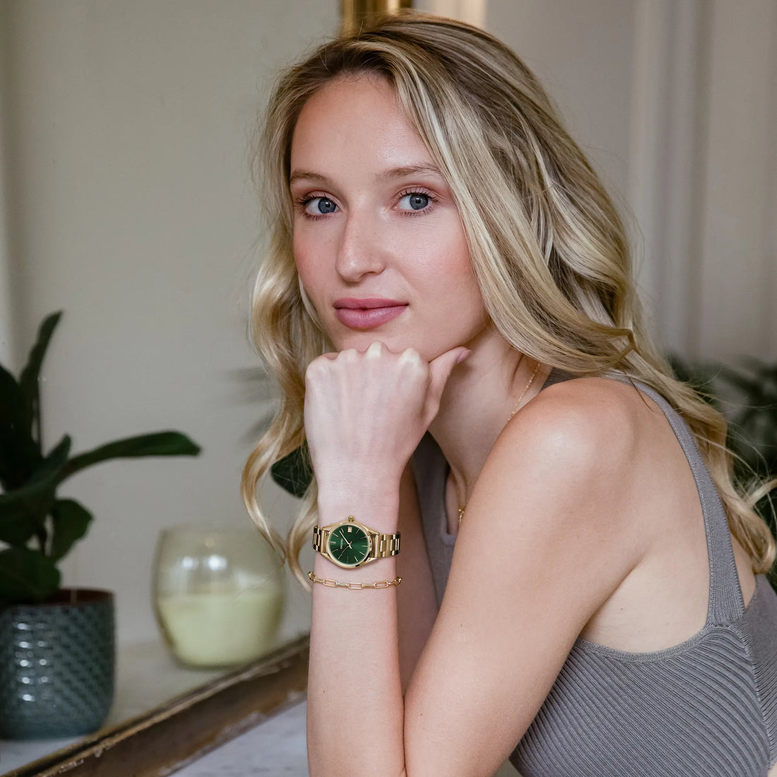 Gold Chain Link Bracelet – Versatile Adjustable Gold Jewelry