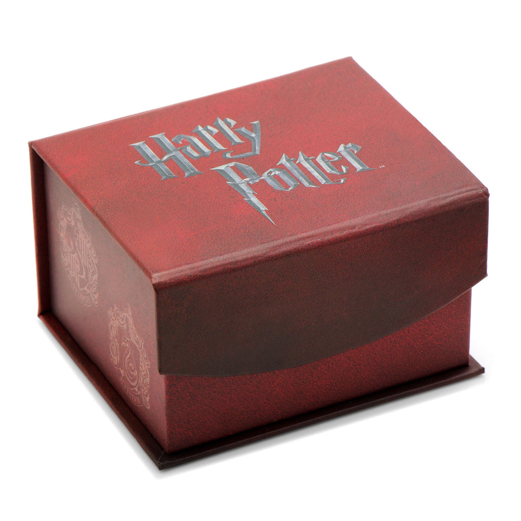 Harry Potter Deathly Hallows Symbol Cufflinks in Black Plated