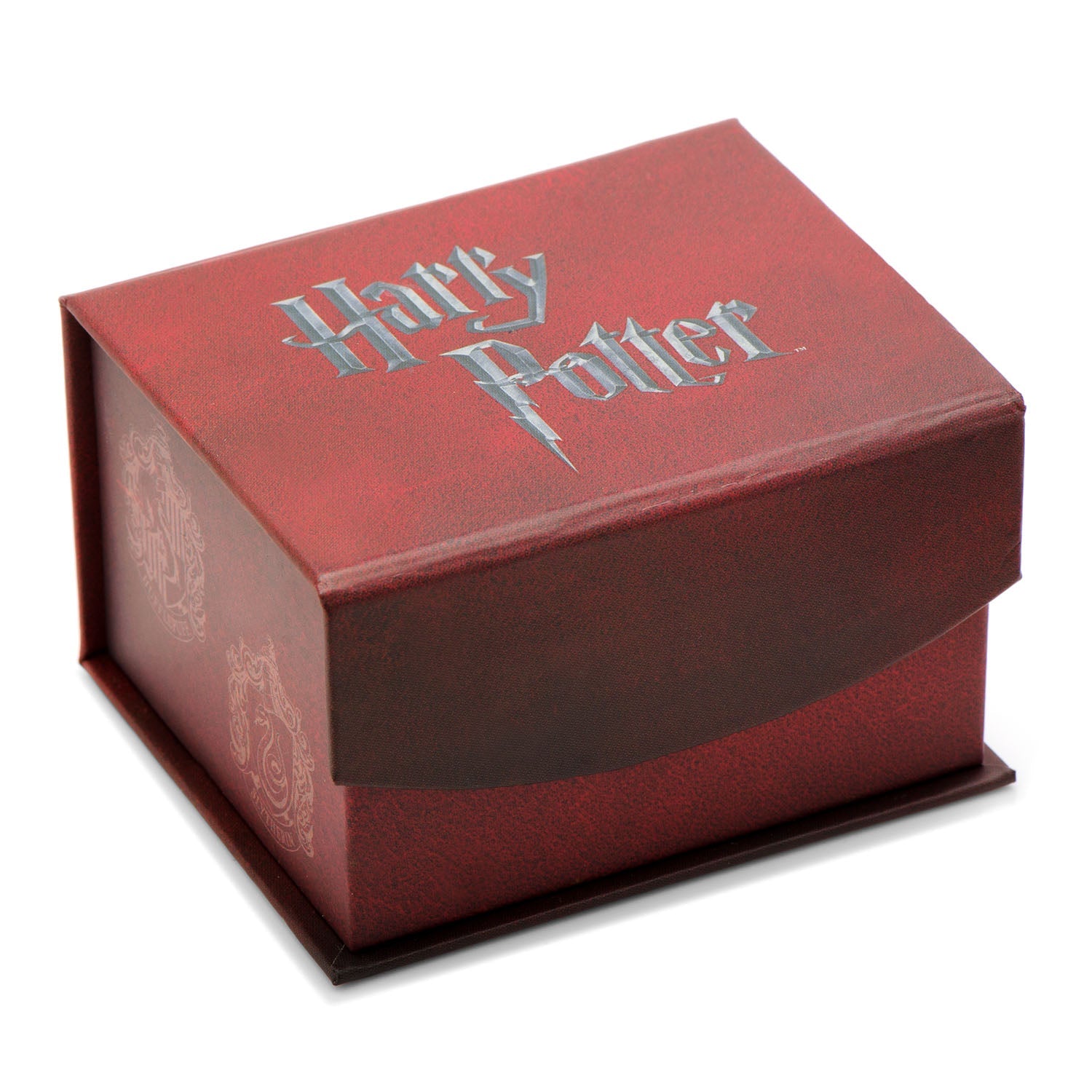 Harry Potter Hogwarts Crest Cufflinks in Black and Silver - Image 4