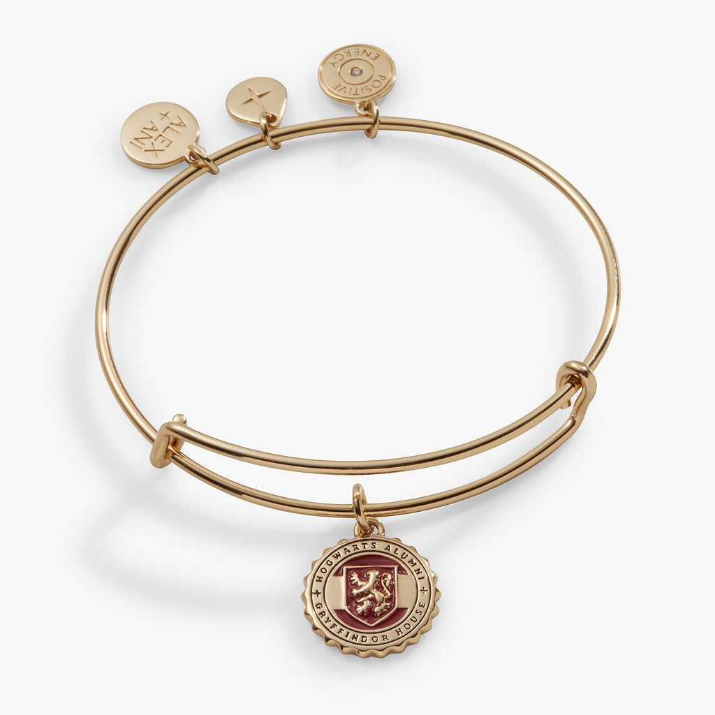 Alex And Ani Gryffindor house lion charm bangle