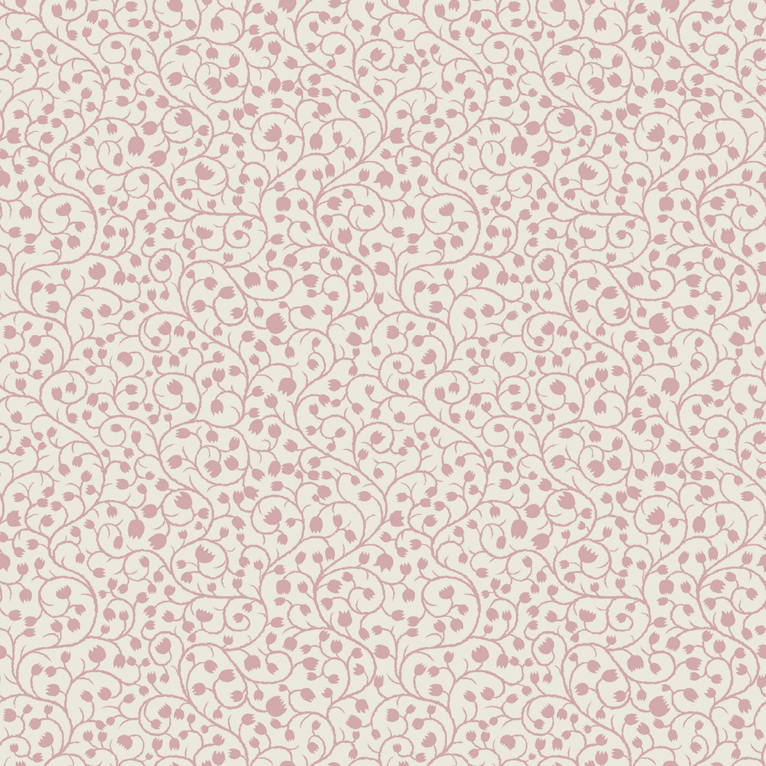 Hartford Floral Removable Wallpaper in Blue, Pink and Off-White