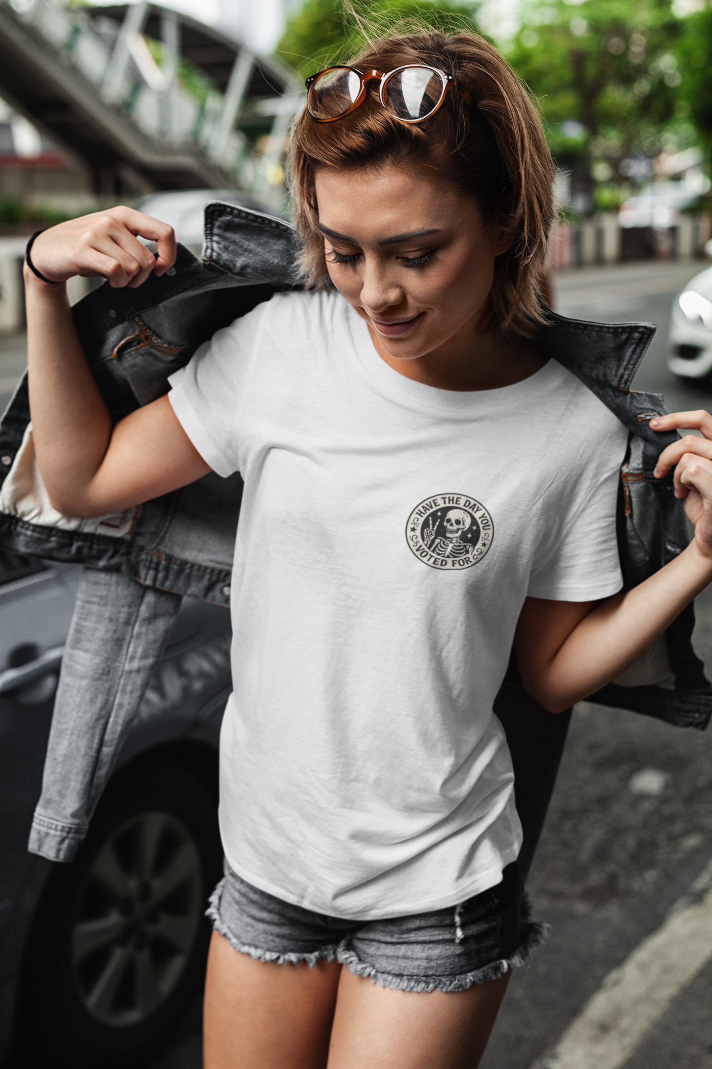 Have the Day You Voted For - T-Shirt (Pocket Print)