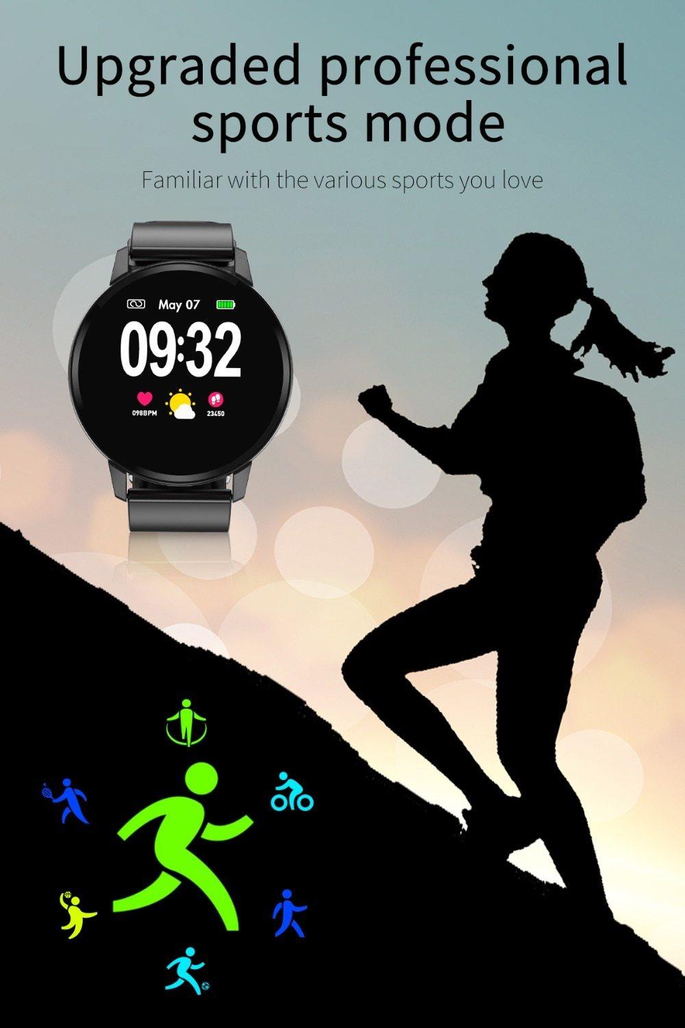 Modern Luxury Smart Watch Fitness Tracker with 1.3-Inch TFT Display