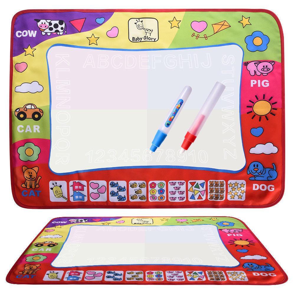 Educational Magic Water Drawing Mat for Toddlers - 45.5 x 29cm