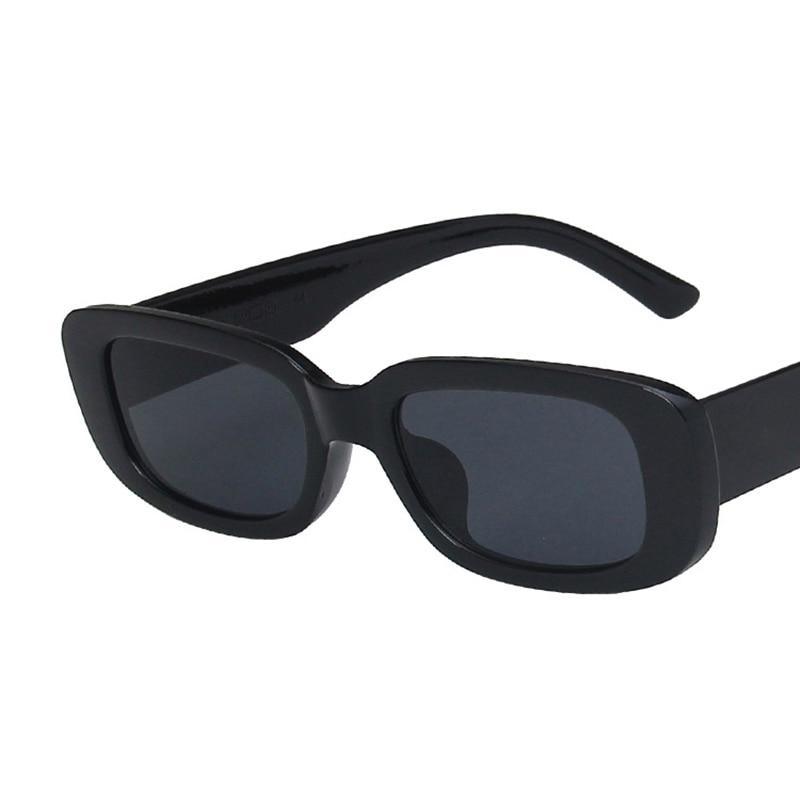 Vintage Small Rectangle Sunglasses Trendy Square Shades