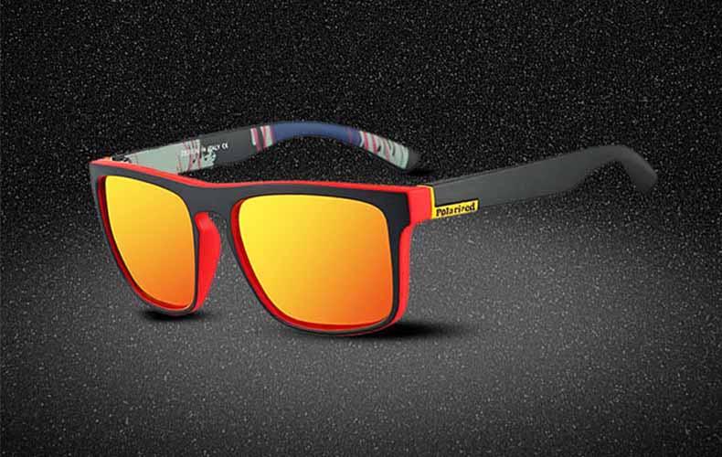 Modern Square Polarized Unisex Sunglasses with UV400 Protection