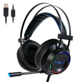 Professional Gaming Headset with 7.1 Surround Sound & RGB Lighting