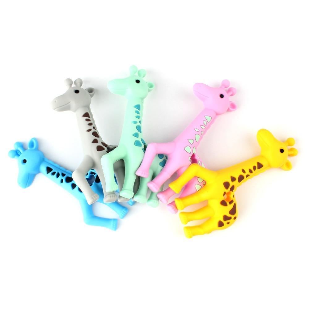 Baby Animal Silicone Teether Toy for Soothing Gums - Dog, Koala