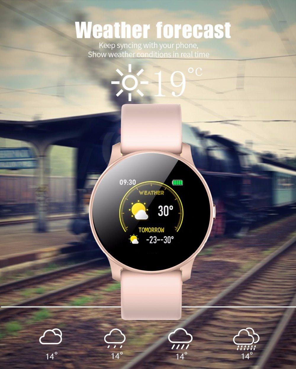 Women's Fitness Smart Watch with Sleep & Heart Rate Tracking