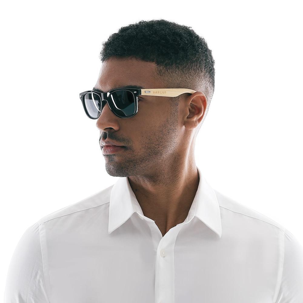 Unisex Polarized Bamboo Sunglasses with UV400 Protection
