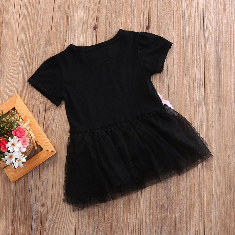 Newborn Baby Girl Knee-Length Sequin Tutu Party Dress