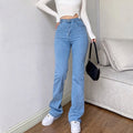 Women Straight Baggy Mom Jeans 2021 Oversize