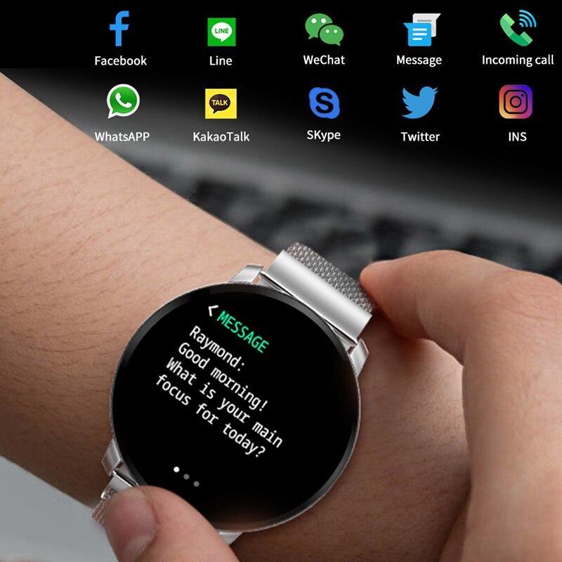 Modern Luxury Smart Watch Fitness Tracker with 1.3-Inch TFT Display