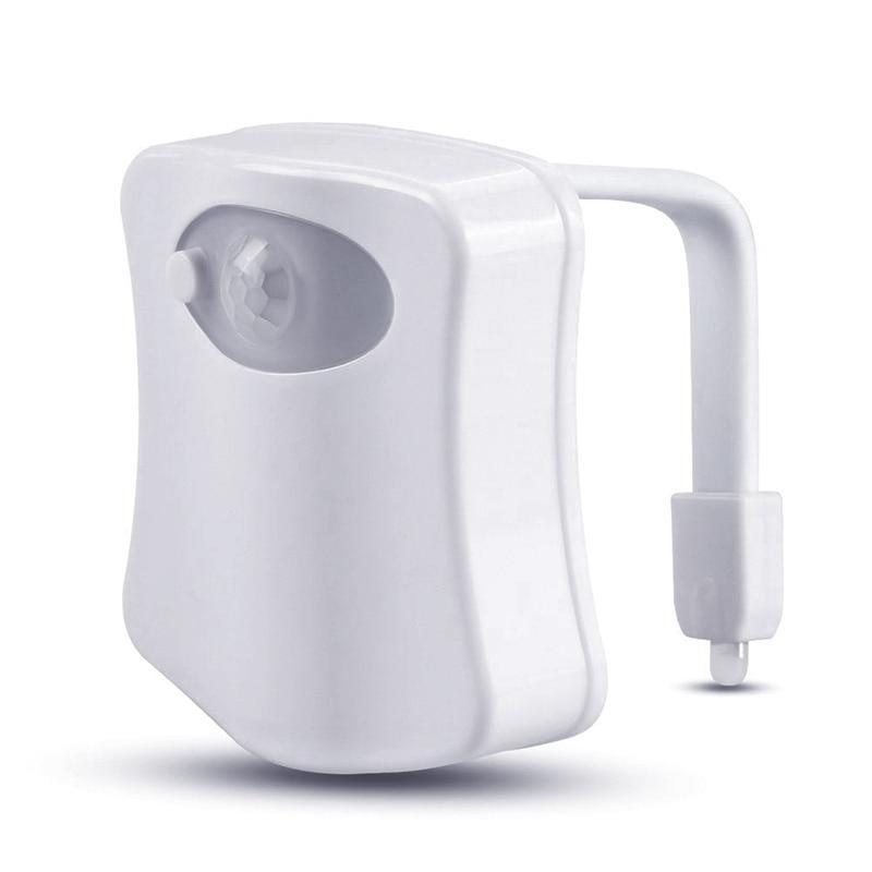 Modern Motion Sensor LED Toilet Night Light 8-Color Changing