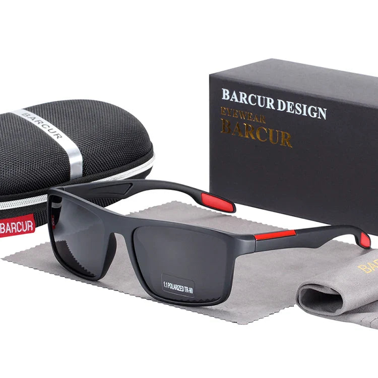 Vintage Square Polarized TAC Sunglasses for Men
