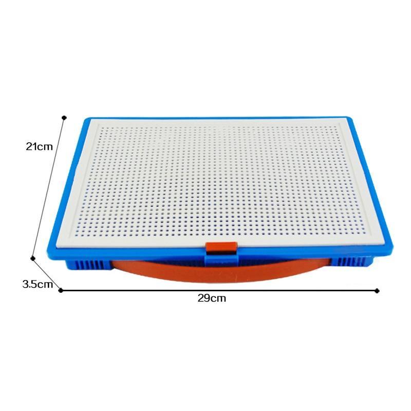 296pc Mushroom Nail 3D Pegboard Puzzle Educational Toy for Kids