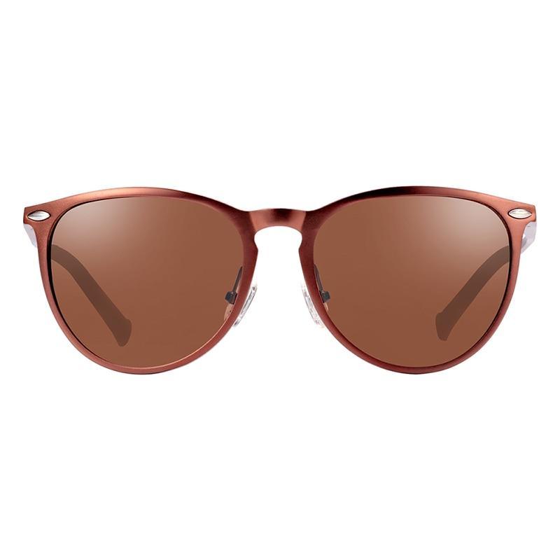 Unisex Vintage Round Polarized Sunglasses Aluminum Magnesium