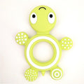 Cute Turtle Baby Silicone Teether - Pastel & Vibrant Chew Toy