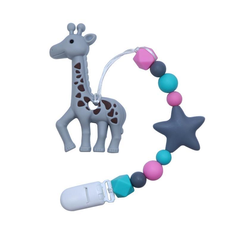 Cute Animal Silicone Molar Teether – Koala, Owl & Horse Design