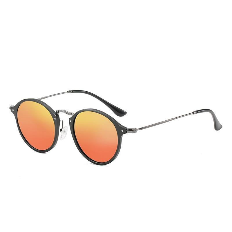 Vintage Round Sunglasses with UV400 Protection, Retro Style