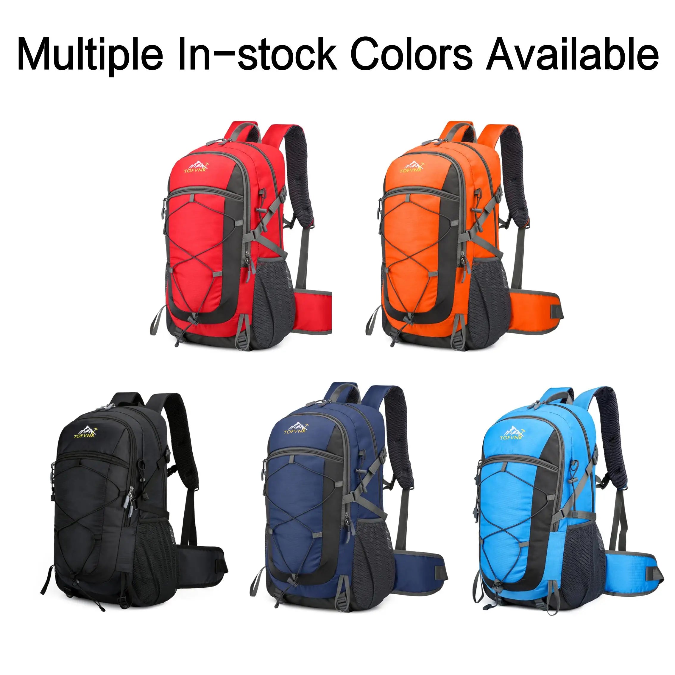 50L Lightweight Waterproof Hiking Backpack – Large Capacity Outdoor Mountaineering Bag for Travel & Adventure