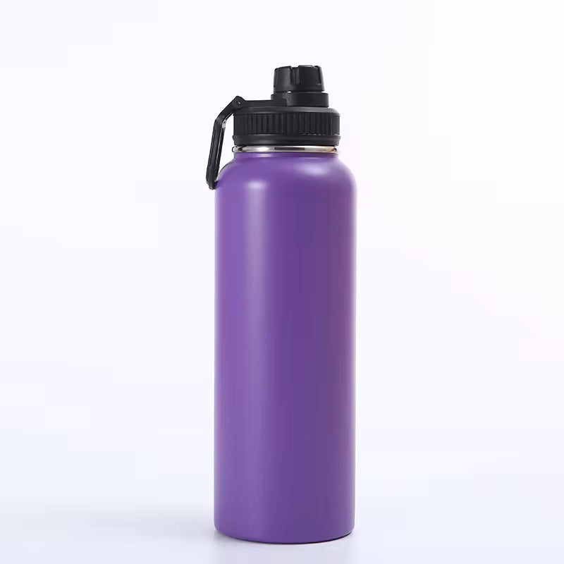 32oz Insulated Stainless Steel Water Bottle with Leak-Proof Lid