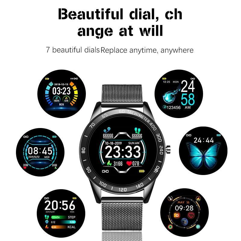 Modern Luxury LED Smart Watch with Heart Rate & Fitness Tracker