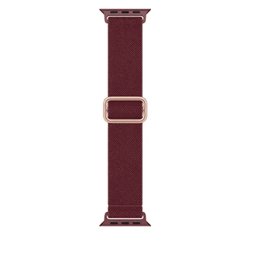 Soft Braided Nylon Elastic Watch Band Compatible with Apple Watch