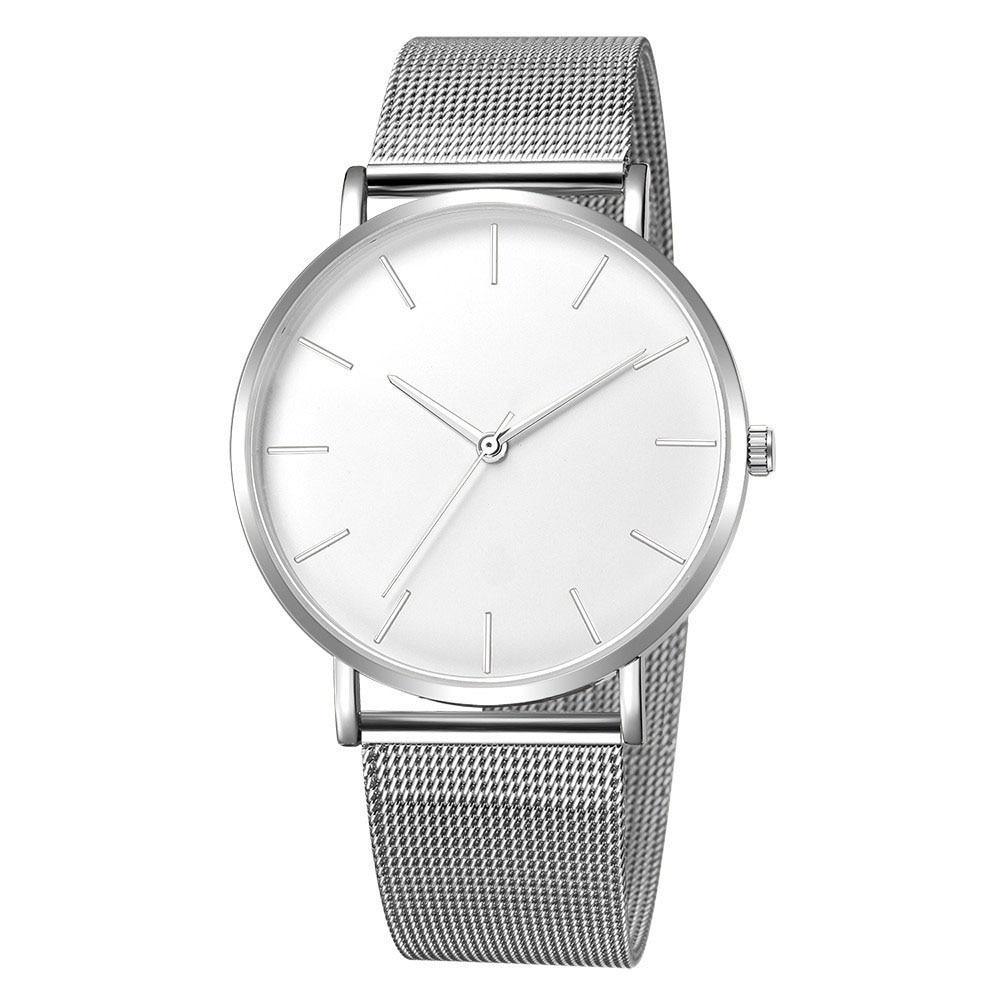 Rose Gold Floral Women’s Watch with Blush Pink Mesh Strap