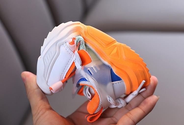 Non-Slip Outdoor Kids Sneakers with Durable Rubber Outsole