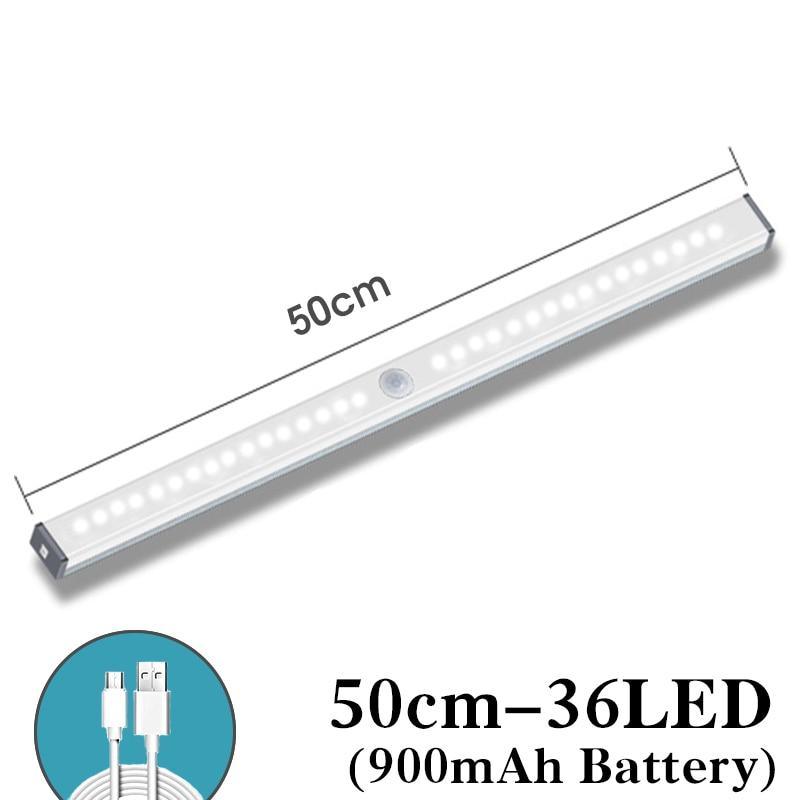 Wireless USB Rechargeable LED Motion Sensor Cabinet Night Light