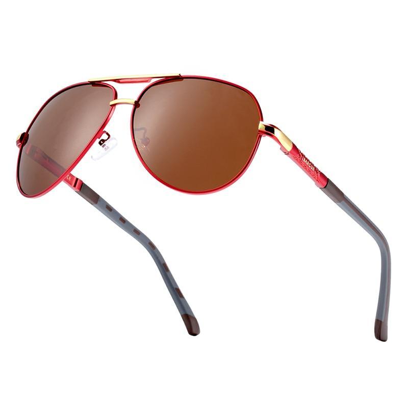 Classic Pilot Polarized Aviation Sunglasses for Men UV400