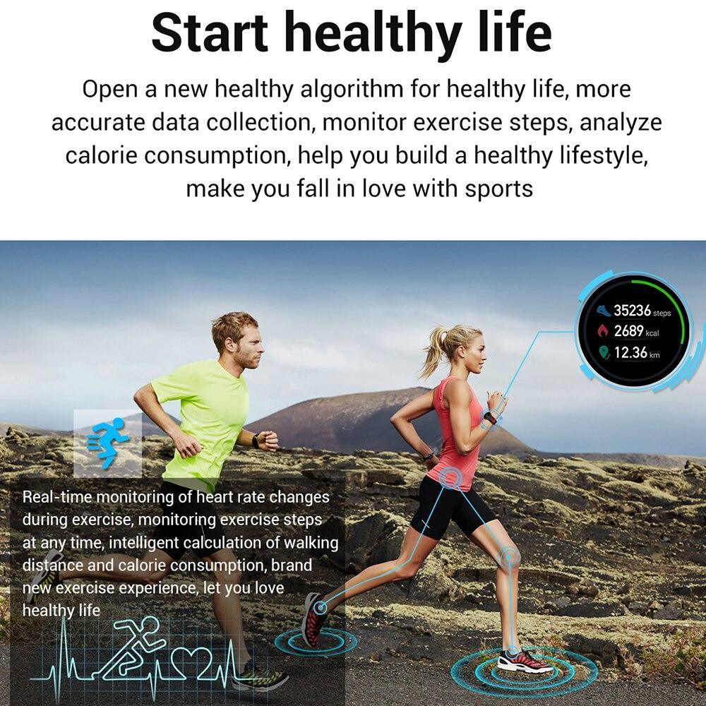 IP68 Waterproof Smartwatch Fitness Tracker for Android & iOS