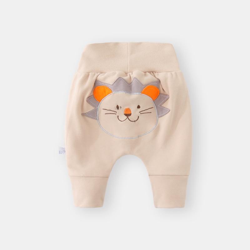 Thick Cotton Winter Baby Pants with High Elastic Waist
