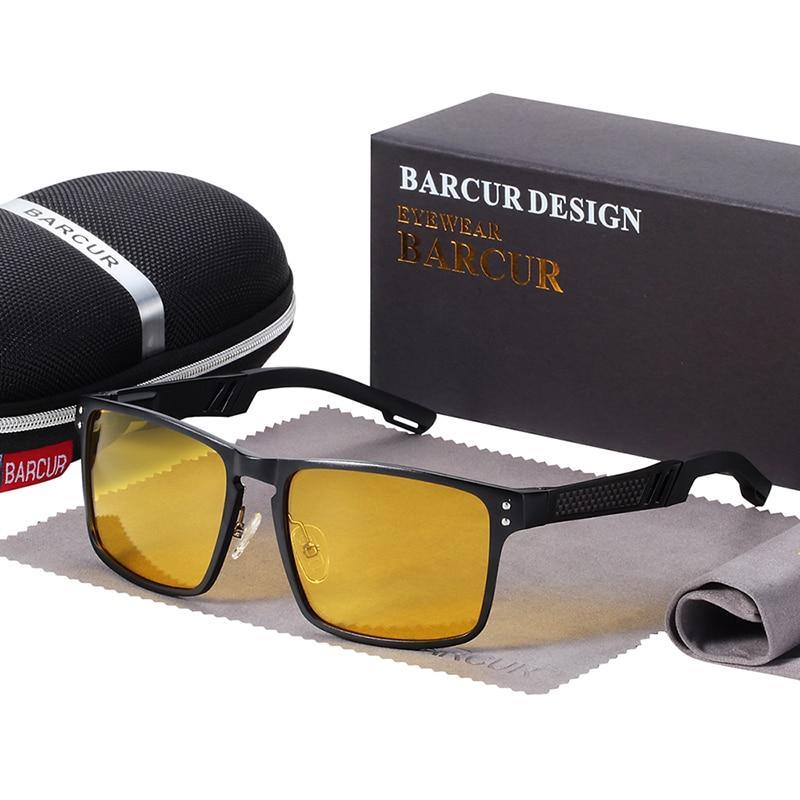 Luxury Black Goggle Sunglasses Business Modern Style UV400