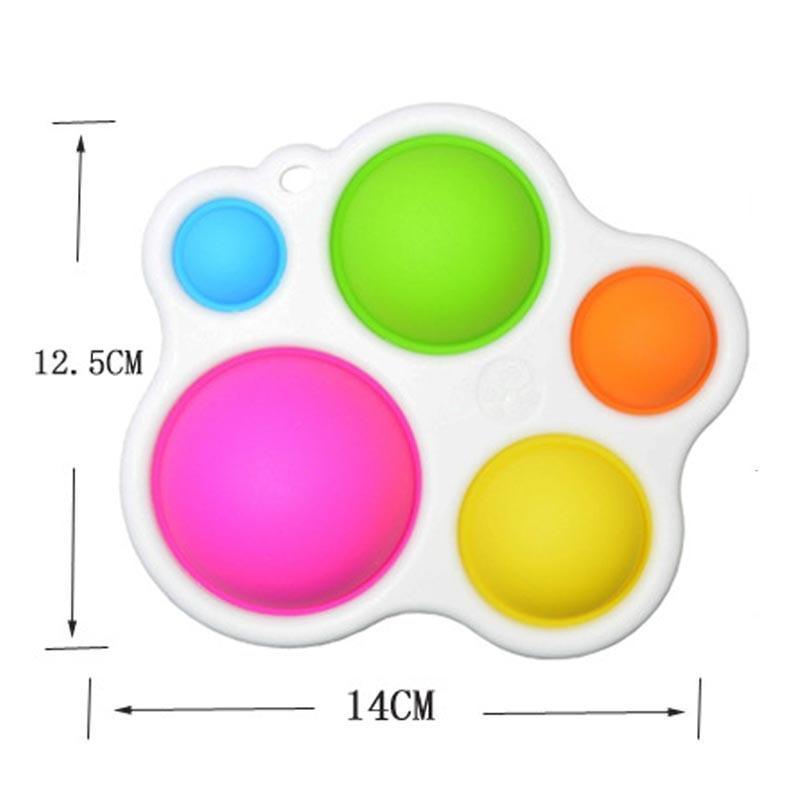 Colorful Sensory Intelligence Activity Board for Baby Development